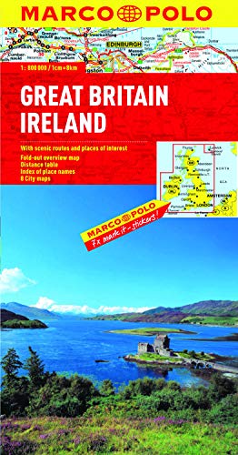 Great Britain / Ireland Marco Polo Map (Marco Polo Maps) - Wide World Maps & MORE!