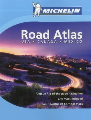 Michelin North America Midsize Atlas (Atlas (Michelin)) - Wide World Maps & MORE! - Book - Brand: Michelin Travel n Lifestyle - Wide World Maps & MORE!