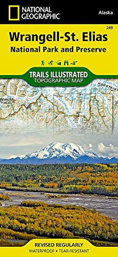 Wrangell-St. Elias National Park and Preserve (National Geographic Trails Illustrated Map) - Wide World Maps & MORE! - Book - Trails Illustrated - Wide World Maps & MORE!