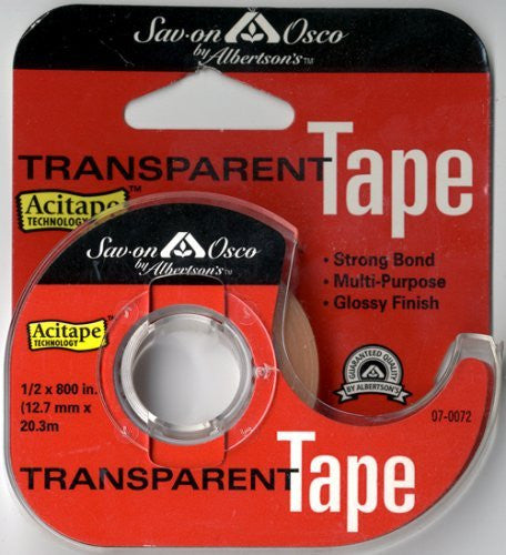 Transparent Tape - Wide World Maps & MORE! - Office Product - Sav-on Osco by Albertsons - Wide World Maps & MORE!