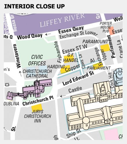 Streetwise Dublin Laminated City Street Map Streetwise Maps - Wide World Maps & MORE!