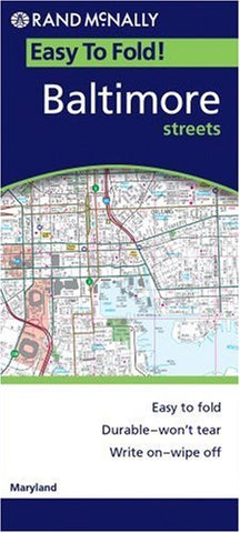 Rand Mcnally Baltimore Easyfinder: Local Street Detail - Wide World Maps & MORE! - Book - Rand McNally - Wide World Maps & MORE!