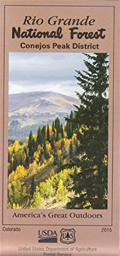 Conejos Peak District Map, Rio Grande National Forest - Wide World Maps & MORE! - Book - Wide World Maps & MORE! - Wide World Maps & MORE!