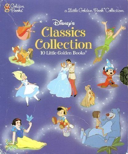 10 Disney Little Golden Books Slipcase Set (includes Snow White ...