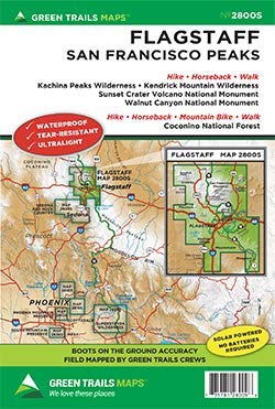 Flagstaff - San Francisco Peaks - Wide World Maps & MORE! - Map - Green Trails Maps - Wide World Maps & MORE!