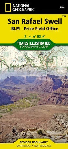 By National Geographic Maps - Tra San Rafael Swell [BLM - Price Field Office] (National Geographic Maps: Trails Illustrated) (2005) - Wide World Maps & MORE! - Book - Wide World Maps & MORE! - Wide World Maps & MORE!