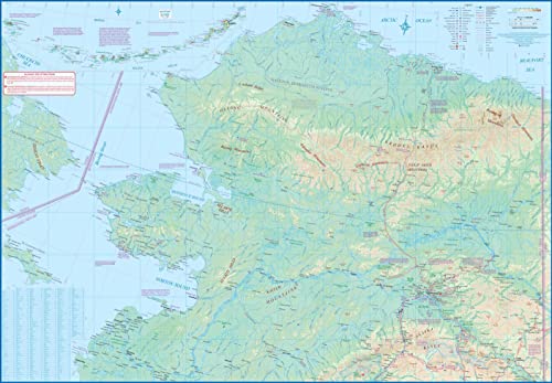 Alaska Travel Reference 1:1,500,000 (Waterproof) Anchorage, Aleutian Islands - Wide World Maps & MORE!