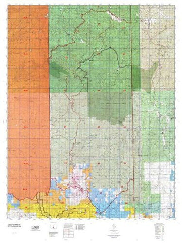 Arizona GMU 27 Hunt Area / Game Management Unit (GMU) Map - Wide World Maps & MORE! - Map - MyTopo - Wide World Maps & MORE!
