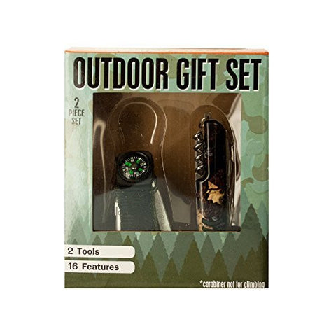 Kole Imports GW317 Outdoor Multi-Function Tool Gift Set - Wide World Maps & MORE! - Home Improvement - Kole Imports - Wide World Maps & MORE!