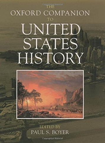 The Oxford Companion to United States History (Oxford Companions) - Wide World Maps & MORE! - Book - Wide World Maps & MORE! - Wide World Maps & MORE!