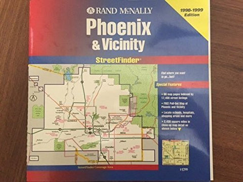 Rand McNally Phoenix (Rand McNally Streetfinder) - Wide World Maps & MORE! - Book - Wide World Maps & MORE! - Wide World Maps & MORE!