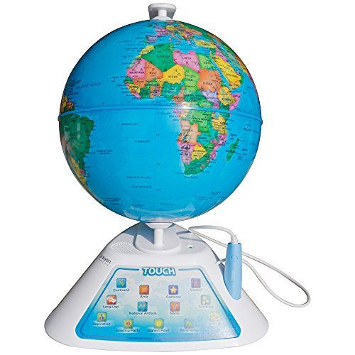 Smart Globe Discovery SG268 - Interactive Smart Globe with Smart Pen by Oregon Scientific - Wide World Maps & MORE! - Toy - Oregon Scientific - Wide World Maps & MORE!