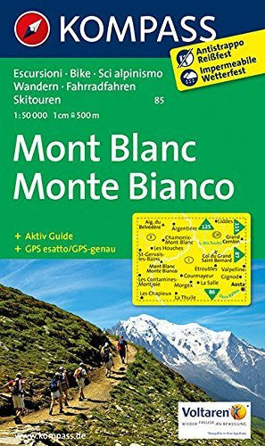 Mont Blanc 85 Gps Wp Kompass Dif - Wide World Maps & MORE! - Book - Wide World Maps & MORE! - Wide World Maps & MORE!