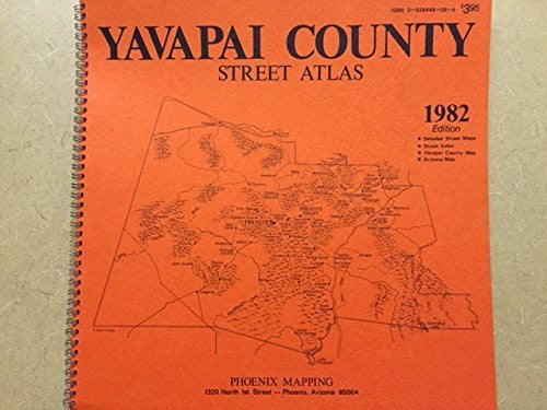 1982 Phoenix Mapping/Wide World *Yavapai County* Street Atlas (Prescott AZ) 1st! - Wide World Maps & MORE! - Map - Wide World Maps & MORE! - Wide World Maps & MORE!