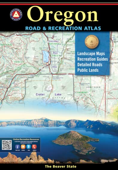 Oregon Road & Recreation Atlas (The Beaver State) - Wide World Maps & MORE!