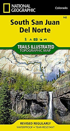 South San Juan, Del Norte (National Geographic Trails Illustrated Map) - Wide World Maps & MORE! - Book - National Geographic Books - Wide World Maps & MORE!