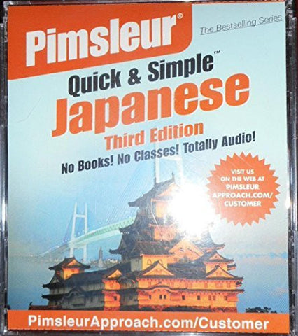 Pimsleur Quick & Simple Japanese 3RD Edition - Wide World Maps & MORE! - Book - Wide World Maps & MORE! - Wide World Maps & MORE!