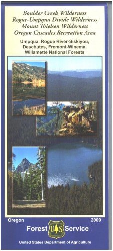 Map: Bldr Ck Wild., Rog-Ump Div. Wild, Mt Thiel Wild. - Wide World Maps & MORE! - Book - Wide World Maps & MORE! - Wide World Maps & MORE!