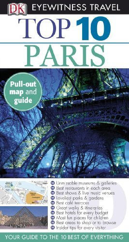 Top 10 Paris (Eyewitness Top 10 Travel Guides) - Wide World Maps & MORE! - Book - Brand: Dorling Kindersley US - Wide World Maps & MORE!