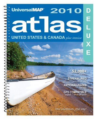 North America Deluxe Atlas - Wide World Maps & MORE! - Book - Wide World Maps & MORE! - Wide World Maps & MORE!