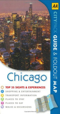 AA CityPack Chicago (AA CityPack Guides) - Wide World Maps & MORE! - Book - Wide World Maps & MORE! - Wide World Maps & MORE!