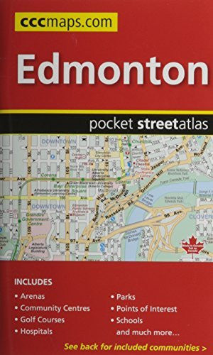 Edmonton AB, Pocket Street Atlas - Wide World Maps & MORE! - Book - Wide World Maps & MORE! - Wide World Maps & MORE!