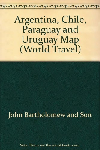 Argentina, Chile, Paraguay and Uruguay Map (World Travel) - Wide World Maps & MORE! - Book - Wide World Maps & MORE! - Wide World Maps & MORE!