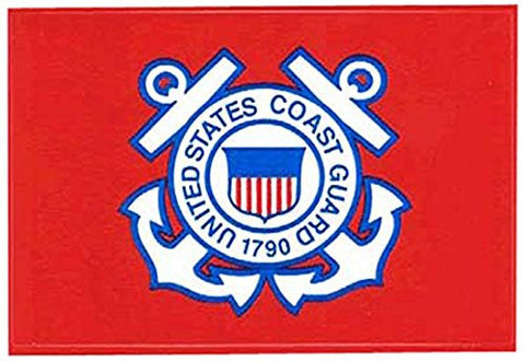 Flag It Coast Guard Non-Reflective Decal - Wide World Maps & MORE! - Lawn & Patio - Flag It - Wide World Maps & MORE!