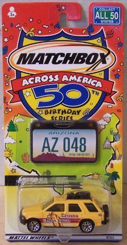 Matchbox Across America 50th Anniversary Arizona Isuzu Rodeo - Wide World Maps & MORE! - Toy - Matchbox - Wide World Maps & MORE!