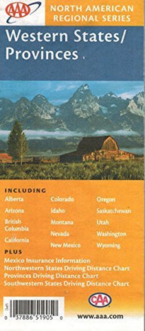 Western States/Provinces - Wide World Maps & MORE! - Book - Wide World Maps & MORE! - Wide World Maps & MORE!