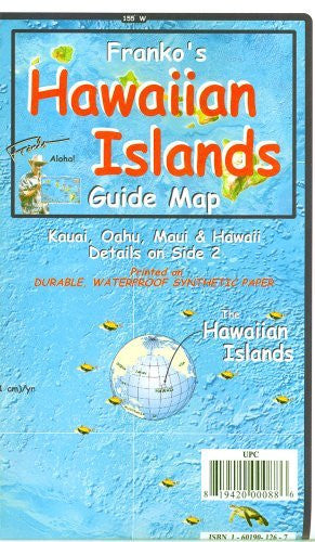 Franko's Hawaiian Islands-Guide Map - Wide World Maps & MORE! - Book - FrankosMaps - Wide World Maps & MORE!