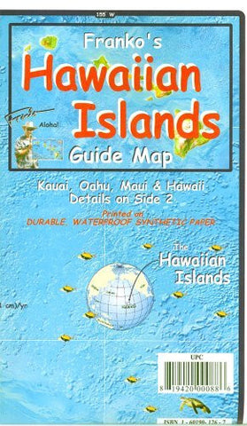 Franko's Hawaiian Islands-Guide Map - Wide World Maps & MORE! - Book - FrankosMaps - Wide World Maps & MORE!