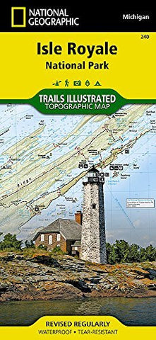 Isle Royale National Park (National Geographic Trails Illustrated Map) - Wide World Maps & MORE! - Book - National Geographic Books - Wide World Maps & MORE!