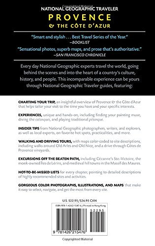 National Geographic Traveler: Provence and the Cote d'Azur, 3rd Edition (National Geographic Traveler Provence & the Cote D'Azur) - Wide World Maps & MORE!