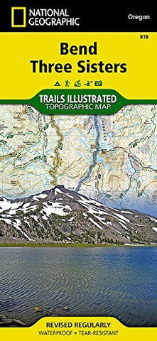 Bend, Three Sisters (National Geographic Trails Illustrated Map) - Wide World Maps & MORE! - Book - Wide World Maps & MORE! - Wide World Maps & MORE!