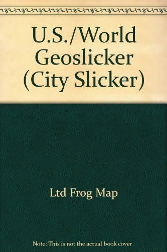 U.S./World Geoslicker (City Slicker) - Wide World Maps & MORE! - Book - Wide World Maps & MORE! - Wide World Maps & MORE!