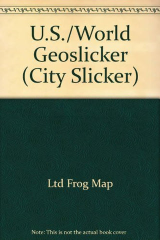 U.S./World Geoslicker (City Slicker) - Wide World Maps & MORE! - Book - Wide World Maps & MORE! - Wide World Maps & MORE!