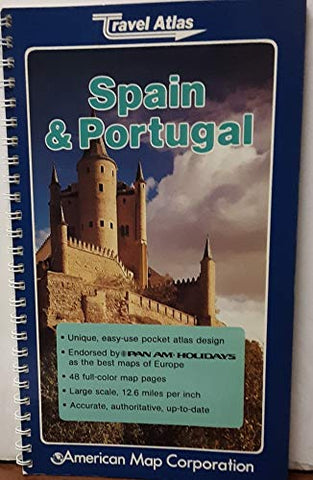 Spain & Portugal Travel Atlas - Wide World Maps & MORE!
