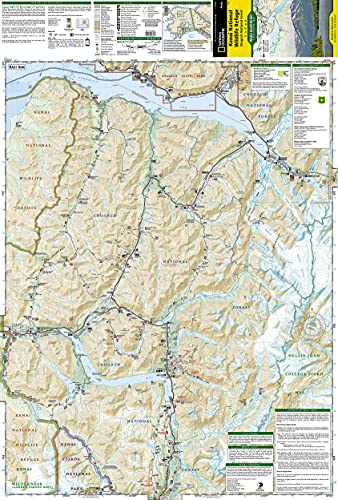 Kenai National Wildlife Refuge [Chugach National Forest] (National Geographic Trails Illustrated Map, 760) - Wide World Maps & MORE!