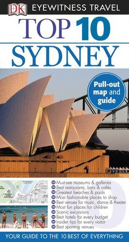 Top 10 Sydney (Eyewitness Top 10 Travel Guide) - Wide World Maps & MORE! - Book - Brand: DK Travel - Wide World Maps & MORE!