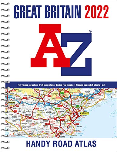 Great Britain A-Z Handy Road Atlas 2022 - Wide World Maps & MORE!