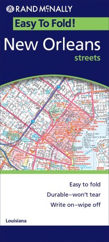 Rand New Orleans, Louisiana: Easy to Fold! - Wide World Maps & MORE! - Book - Rand McNally - Wide World Maps & MORE!