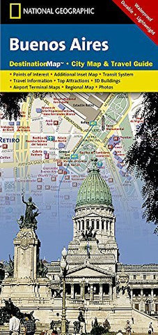 Buenos Aires (National Geographic Destination City Map) - Wide World Maps & MORE! - Book - Wide World Maps & MORE! - Wide World Maps & MORE!