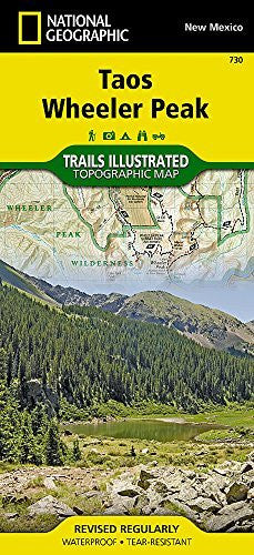 Taos, Wheeler Peak (National Geographic Trails Illustrated Map) - Wide World Maps & MORE! - Book - National Geographic - Wide World Maps & MORE!