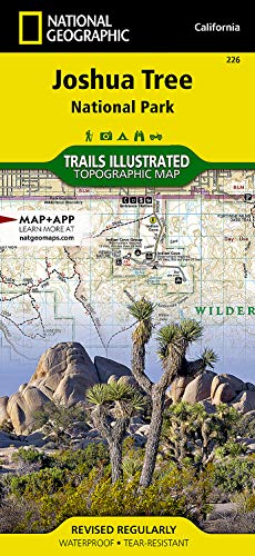 Joshua Tree National Park (National Geographic Trails Illustrated Map, 226) - Wide World Maps & MORE!