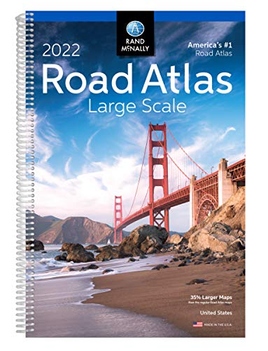 Rand McNally 2022 Large Scale Road Atlas - Wide World Maps & MORE!