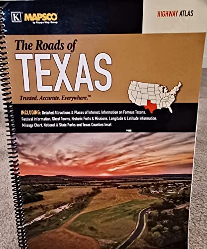 The Roads of Texas - 2021 (last edition) - Wide World Maps & MORE!