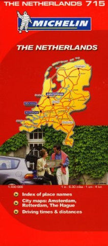 Michelin Map Netherlands 715 (Maps/Country (Michelin)) - Wide World Maps & MORE! - Book - Michelin - Wide World Maps & MORE!
