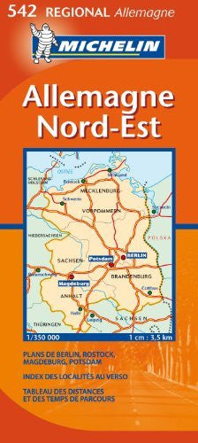 Germany Nord-Est (French Edition) - Wide World Maps & MORE! - Book - Wide World Maps & MORE! - Wide World Maps & MORE!