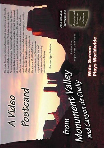 A Video Postcard from Monument Valley and Canyon de Chelly - Wide World Maps & MORE! - DVD - Wide World Maps & MORE! - Wide World Maps & MORE!